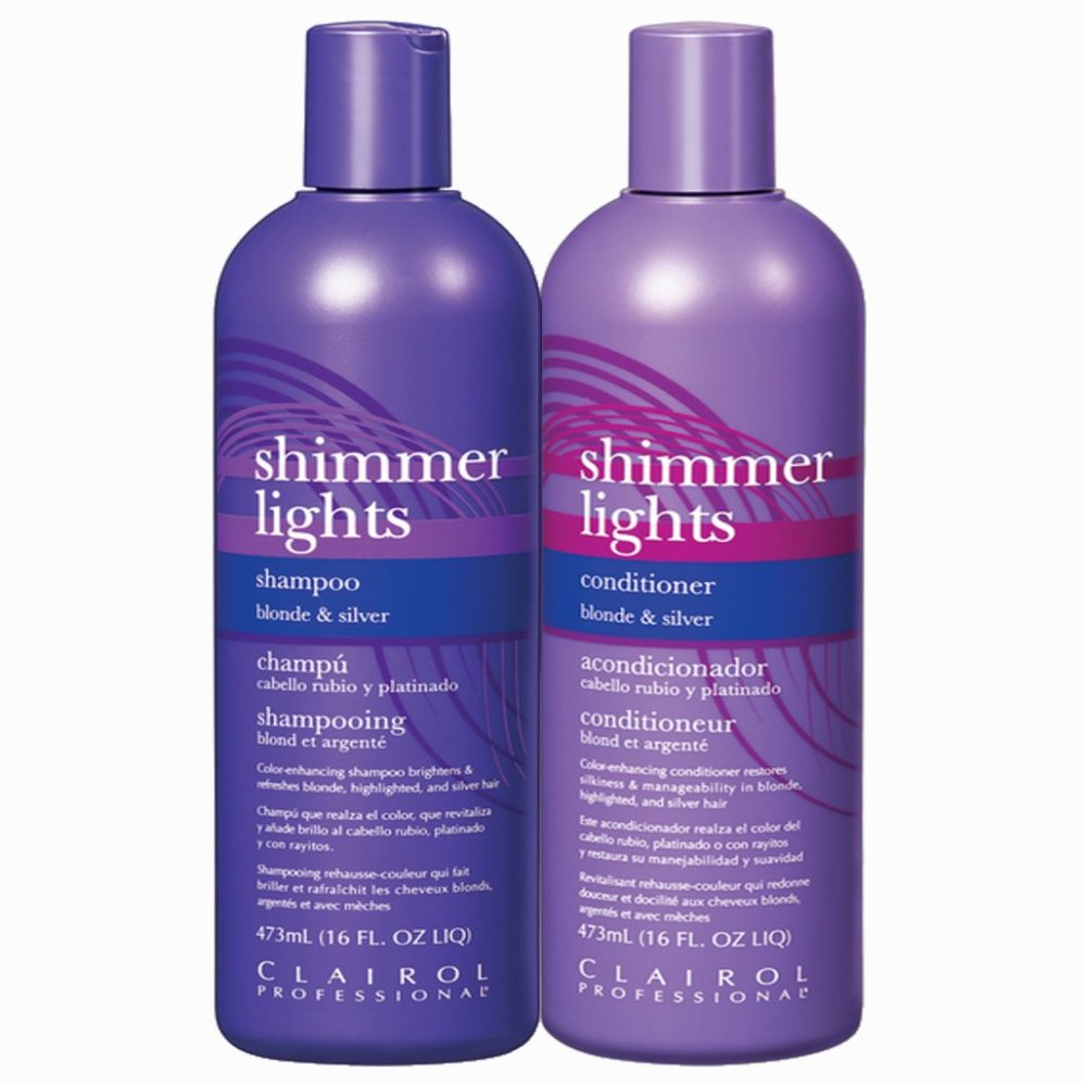 Clairol Professional Shimmer Lights Shampoo + Conditioner Duo Set